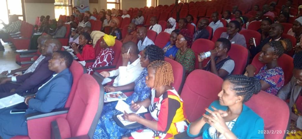 Participants of the five-day conference on inclusive home based early learning project at Kyambogo University