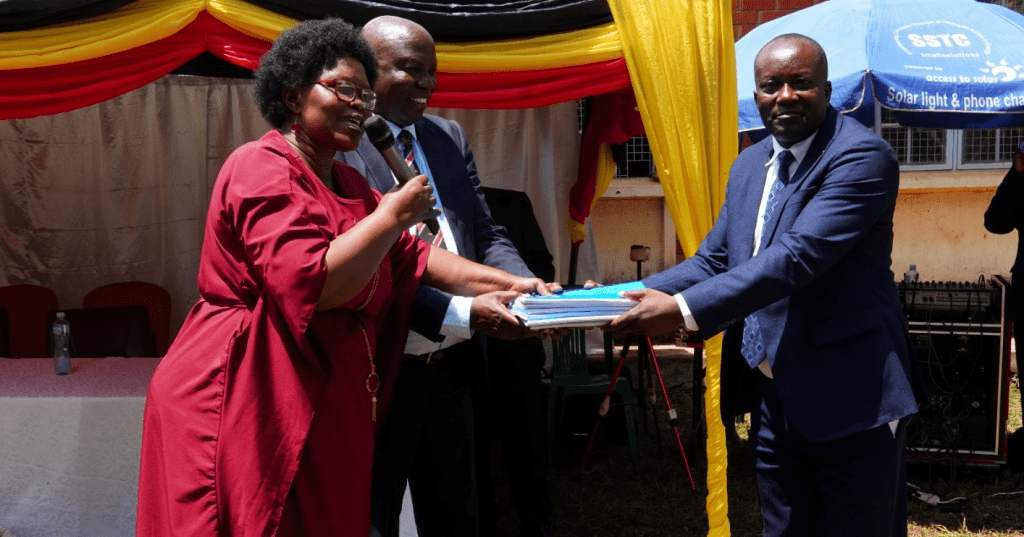 Ms Margaret Aluka, the principal of Paidha PTC and the Chairperson of the Board of Governors