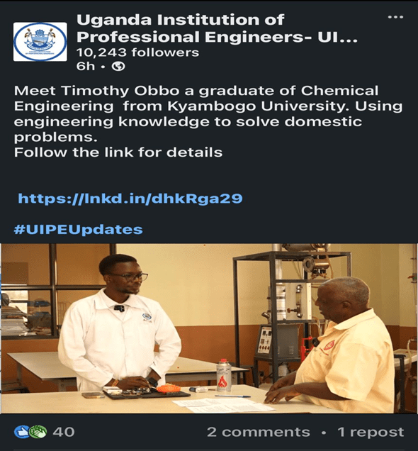 An exclusive interview with UIPE