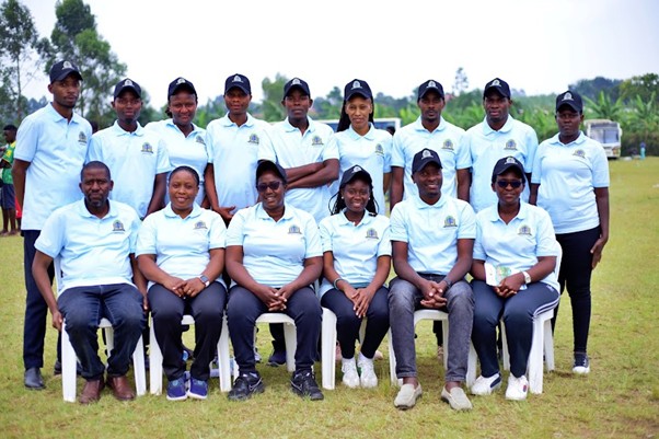 Bushenyi campus staff at the tournament.