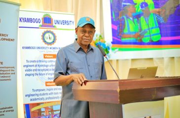 Prof. Kwesiga addressing conference participants