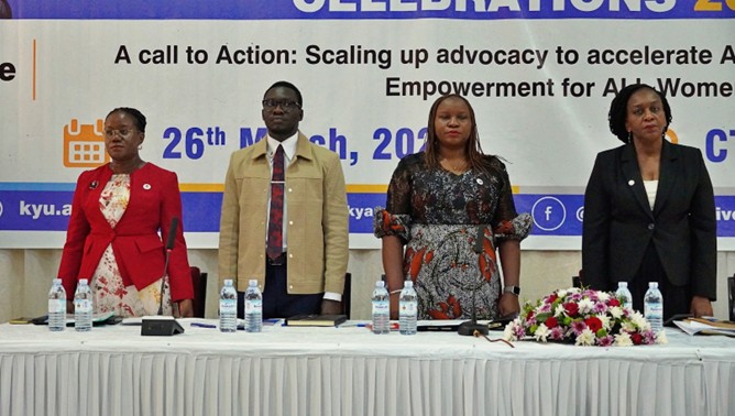 Guests at the International Women’s days celebrations