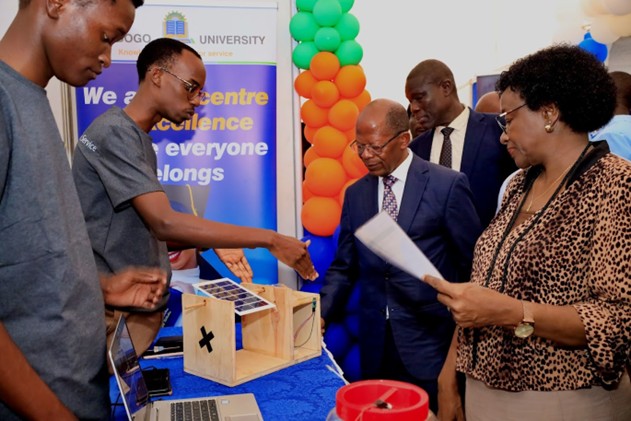 Innovation Takes Center Stage: Kyambogo University Shines at the 16th NCHE Exhibition in Gulu