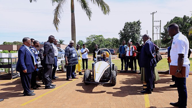 Guests amazed by one of the festival’s innovations