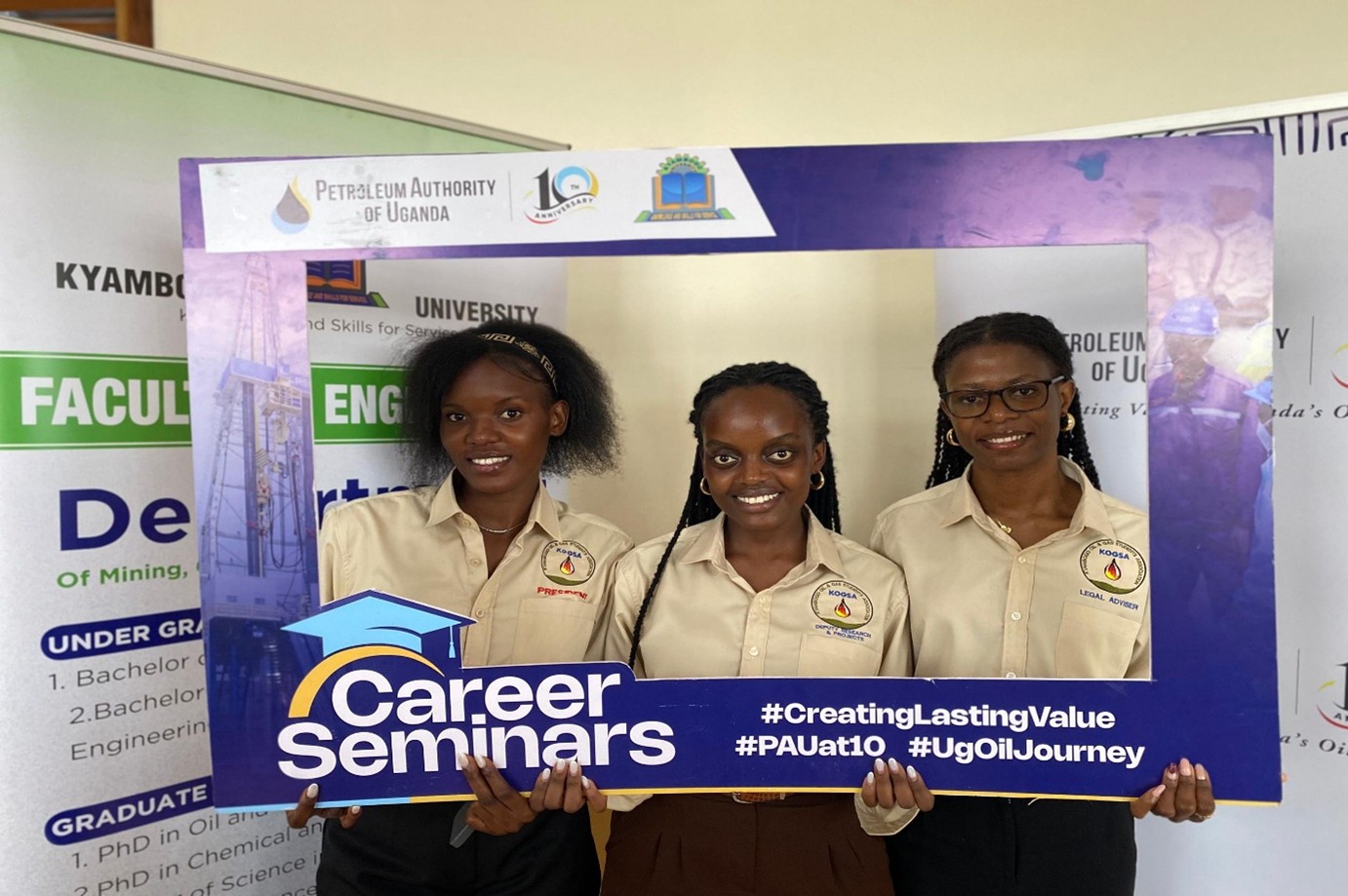 Petroleum Authority of Uganda (Pau) Hosts A Career Guidance Seminar at Kyambogo University
