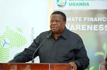 Major. Gen. Kahinda Otafire, addressing participants of the symposium