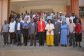 Participants pose for a group photo after the discussion