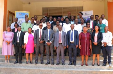 Some of the participants pose for a group photo after the training